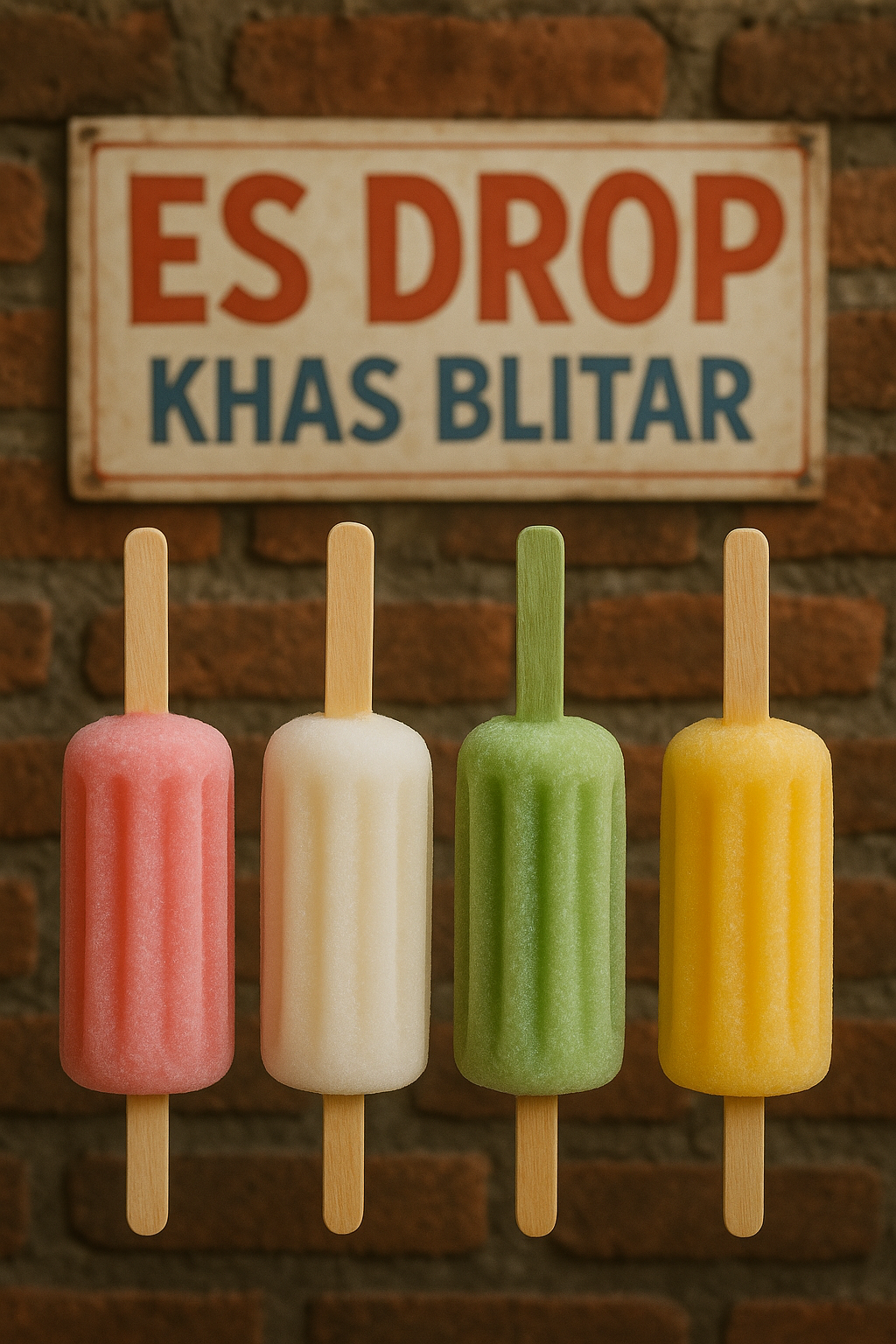 Es Drop Popsicles in Blitar