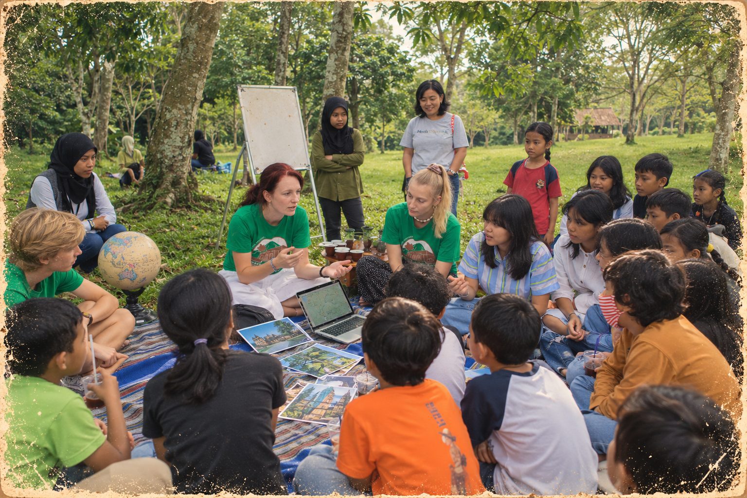 Cross Culture at De Karanganjar