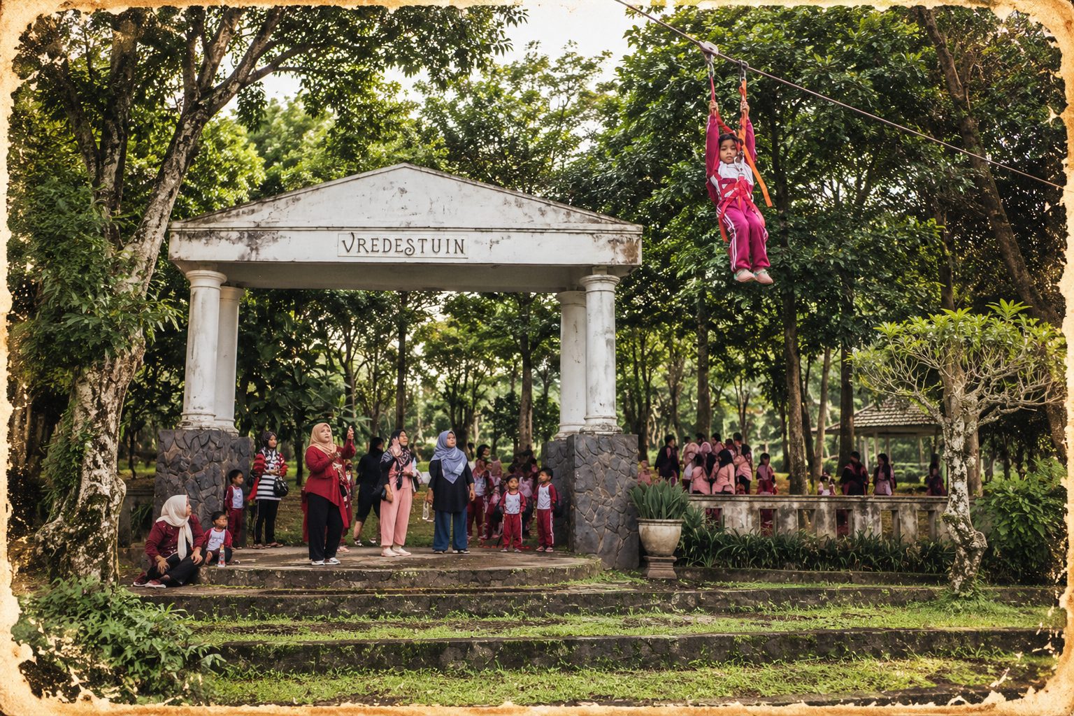 Outbound and Adventure at De Karanganjar
